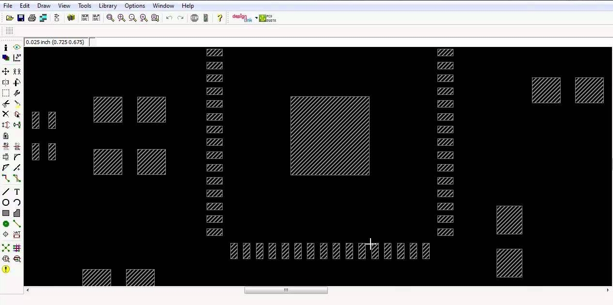 通过调整奶油层在 CadSoft Eagle 中设计 SMD PCB 模板。