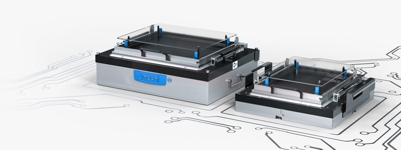真空 ICT 夹具固定 PCB 以进行在线测试