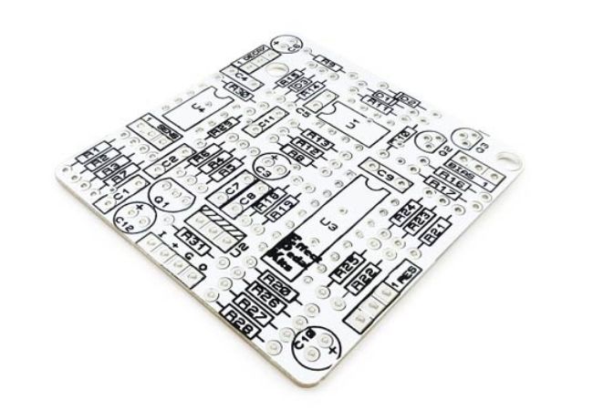 白色PCB黑色丝印