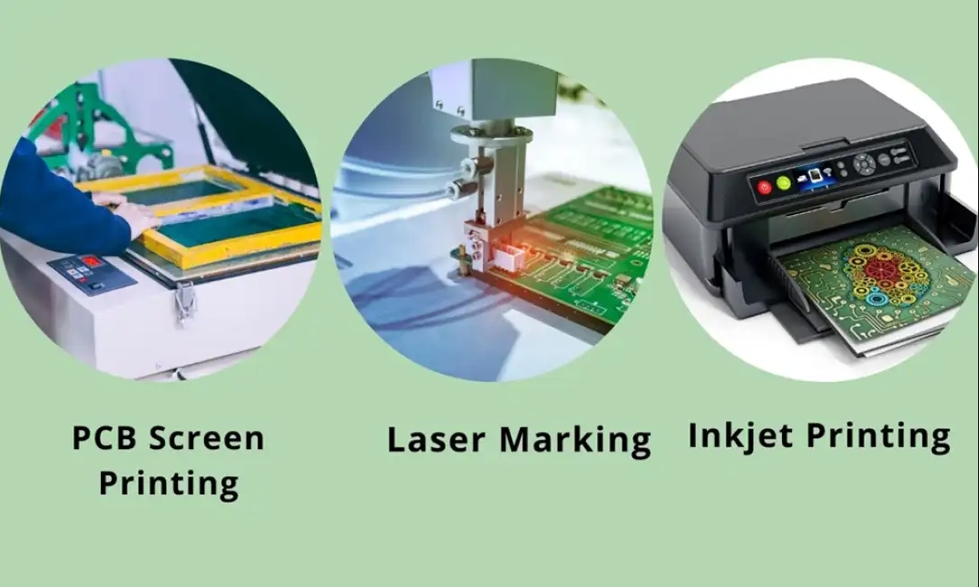 高密度 PCB 设计中丝印分辨率的比较。