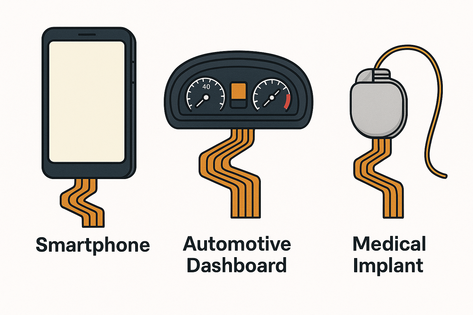 灵活的PCB应用 灵活的PCB应用