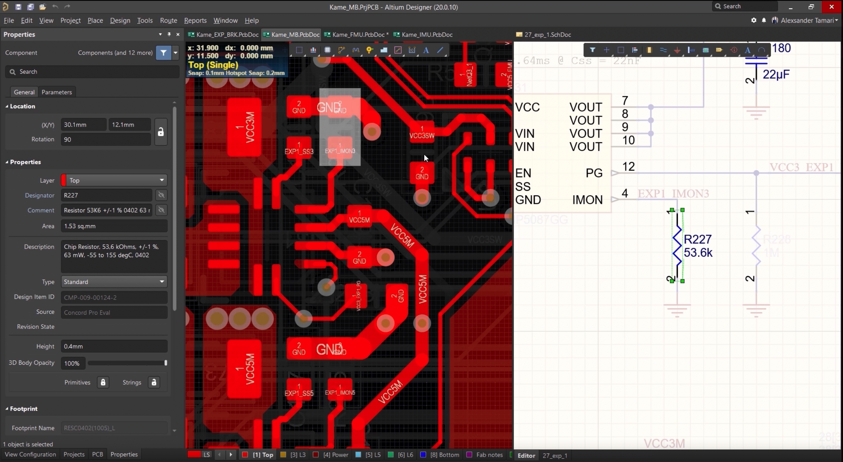 用于在线PCB设计的云平台仪表板，具有协作功能